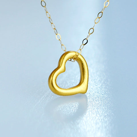 XF800 Fine Jewelry Real 18K Gold Pendant